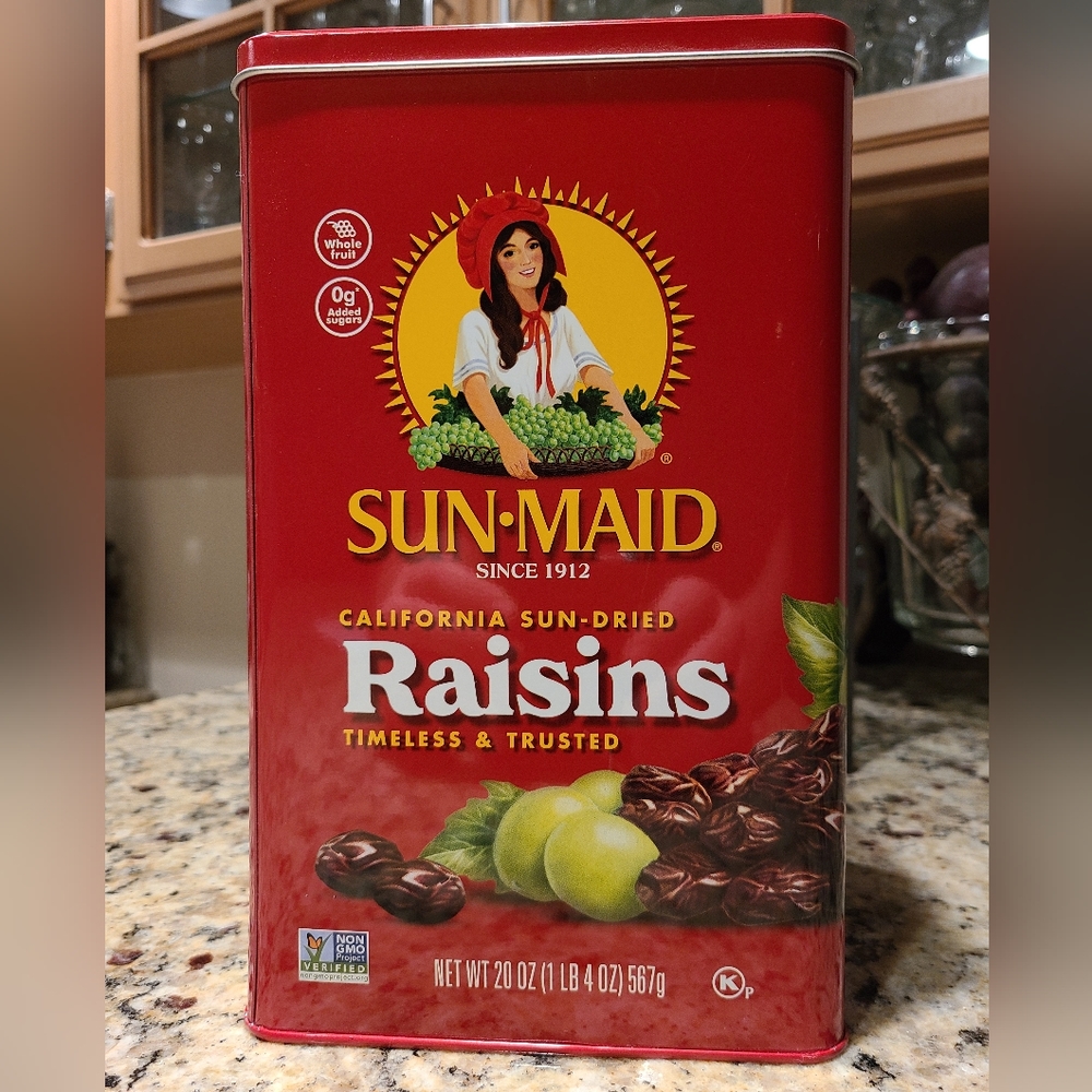 Sun-Maid Canister